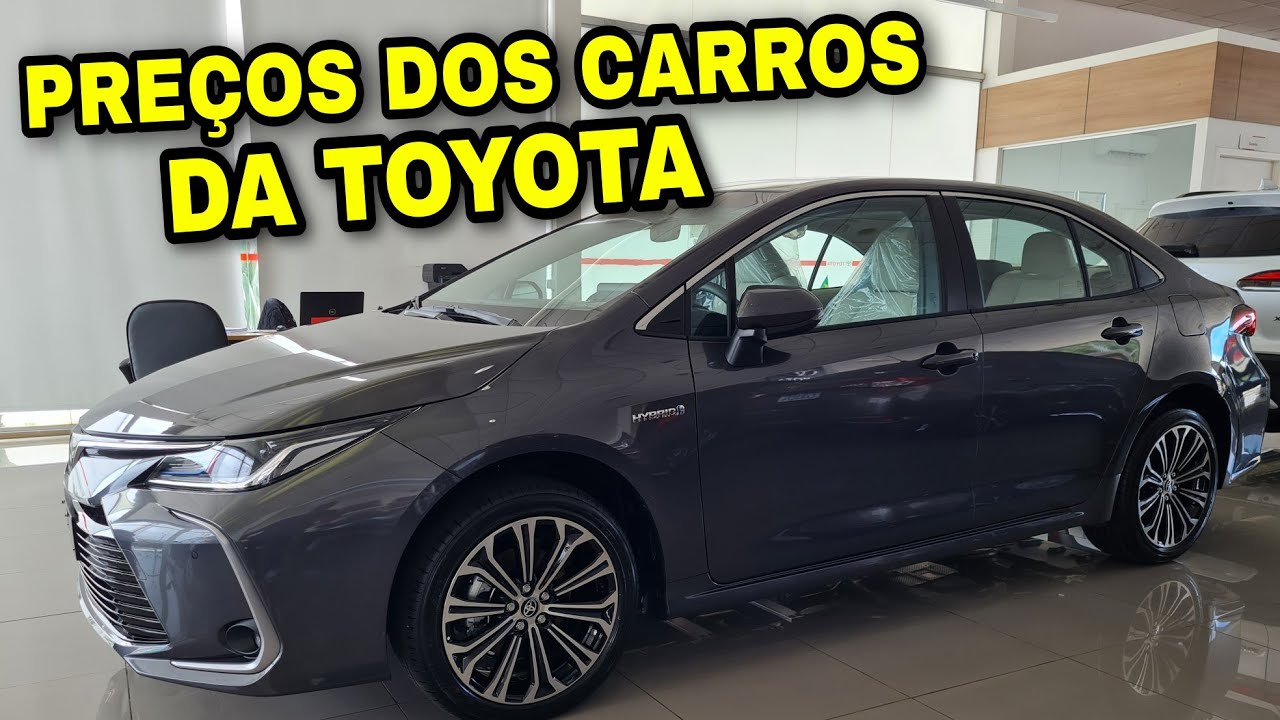 Preços Carros Toyota