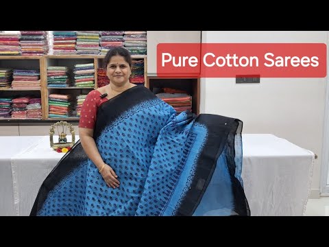 Pure Cotton Sarees