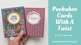 Fun Peekaboo Cards with a Twist