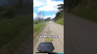 Riding the Motu Road.