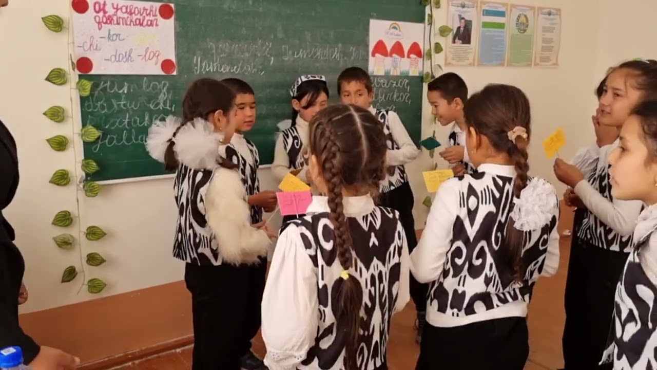 Ochiq dars.,,Oʻyna, toʻxta, savolga javob ber'' metodi 3-D sinf