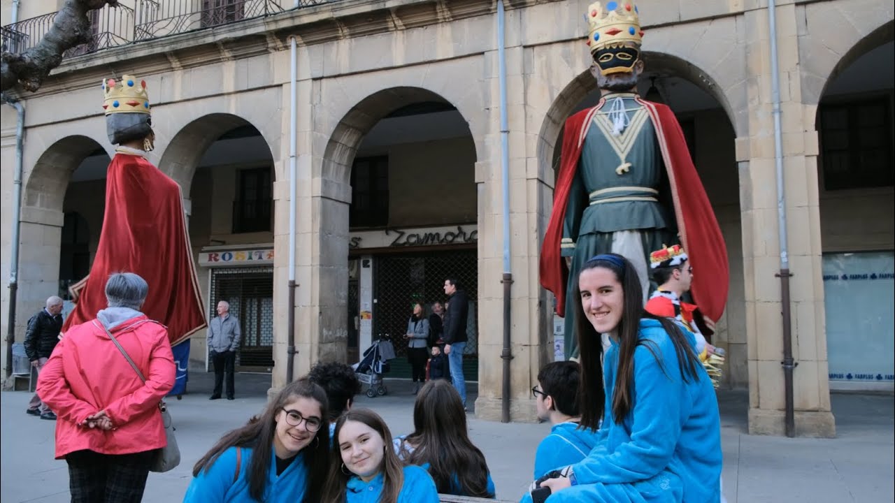 Gigantes de Tafalla, Carnavales 2019