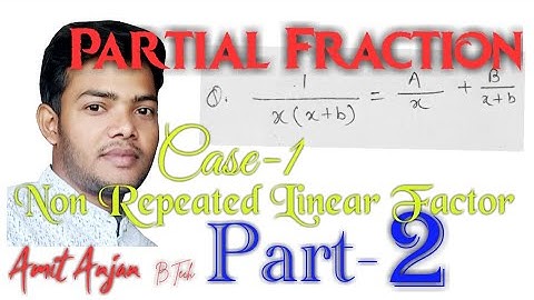 Partial Fraction-Part 2 | Diploma 1st semester math | Engineering mathematics in hindi