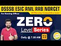 Dsssb  esic  rml  rrb  norcet all nursing competitive exam mcq zero level series 72 jinc