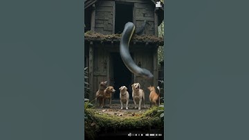 Python Vs Dog Fight #python #snakevideo #youtubshurt #varalvideo #animals