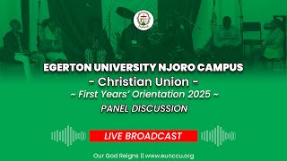 Panel Discussion || Preserving the Faith Amidst Campus Pressure || 1st Years' Orientation 2025