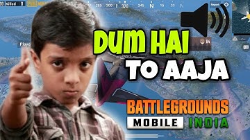 He Challenged Me on All Chat Then This Happened | Battlegrounds Mobile India Funny Moments