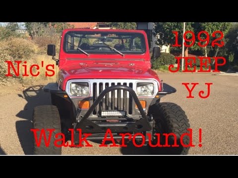 Nic's 1992 Jeep