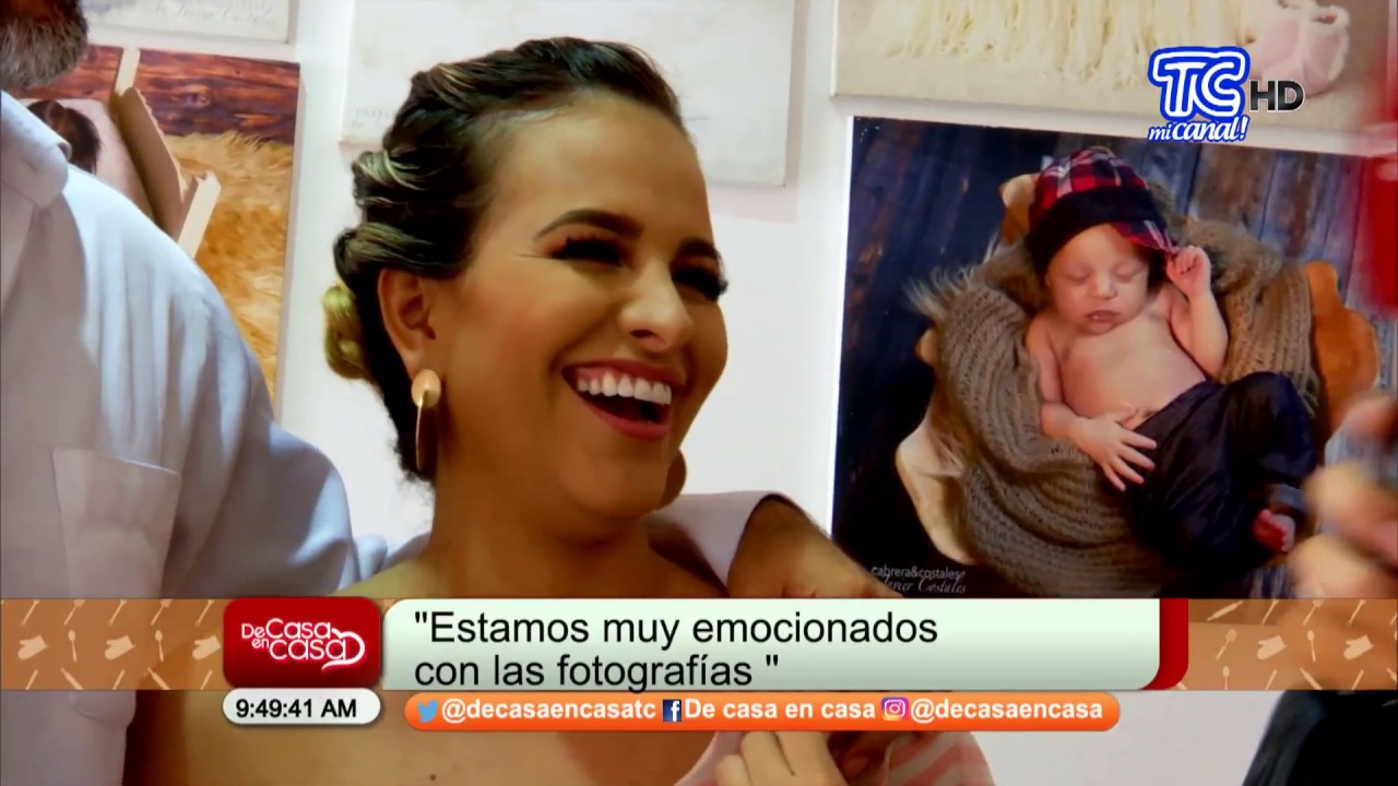 Fabiola Veliz realizó una sesión de fotos a la pequeña Victoria hijab