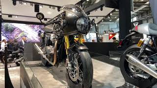 Triumph Thruxton RS – Live Preview on EICMA 2019