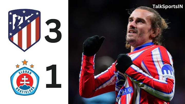 Atletico Madrid vs Slovan Bratislava UCL 2024/25 Group Stage Highlights