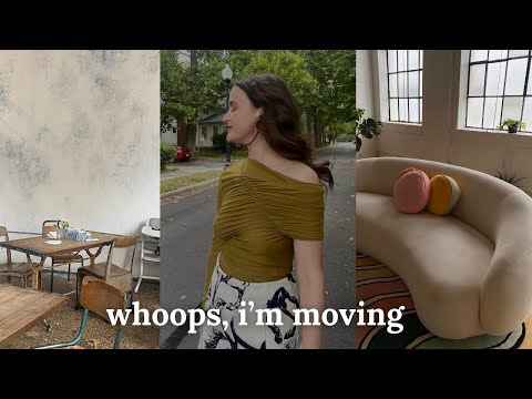 I'M MOVING | rent the runway haul + random bits vlog