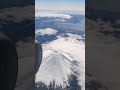 I高松(香川県)に行く機内から。この間の絶景には届かないですがきれいな富士山🗻 #japan