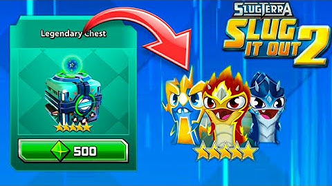 New Elemental Slug?😯 | Opening Legendary Chest | Slugterra Slug It Out 2