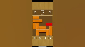 Unblock Me - Relax Mode - Starter // Puzzle 13 #shorts