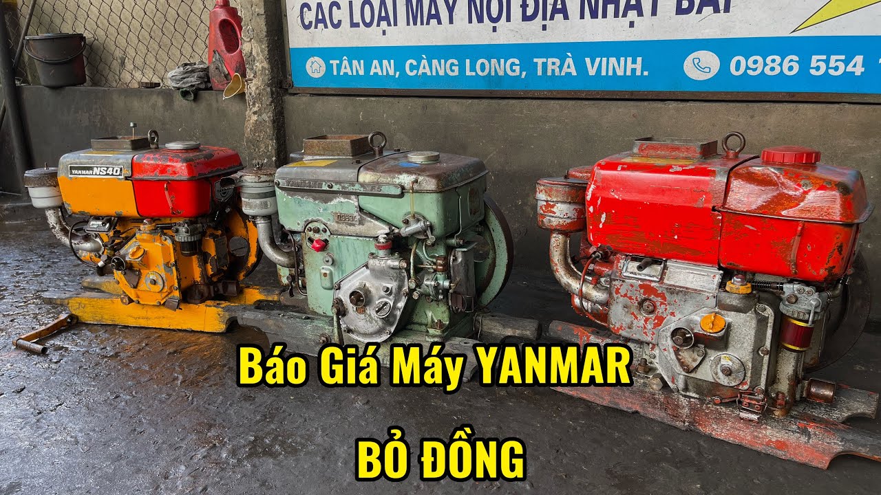 BÁO GIÁ⛔ 3 MÁY YANMAR BỎ ĐỒNG