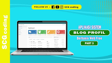 Aplikasi blog profil berbasis web free part 3