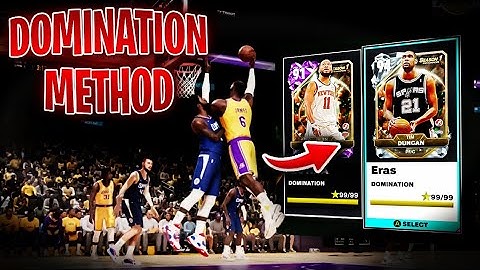 THE BEST ERAS DOMINATION METHOD IN NBA 2K25 MyTEAM!!