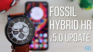 Fossil Hybrid HR v5.0 Update