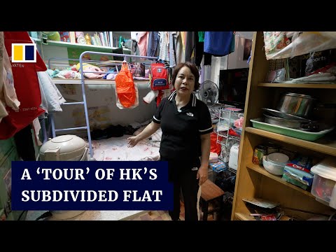 A glimpse inside Hong Kong’s notorious subdivided homes