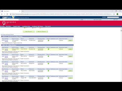 Queens College Step Test Results Chart