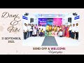 Christian send off  welcome highlights l dani  fibi l 210922 l pr m xaviers family ceremony