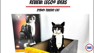 Review (In English):LEGO® Ideas: 21349 Tuxedo Cat, with the insights of its Designer!