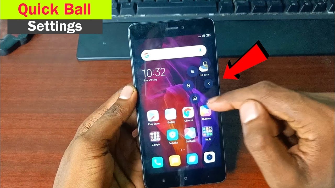 Redmi Note 4 Quick Ball | Android Quick Ball kaise on kare 
