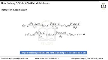 How to solve PDEs in COMSOL Multiphysics