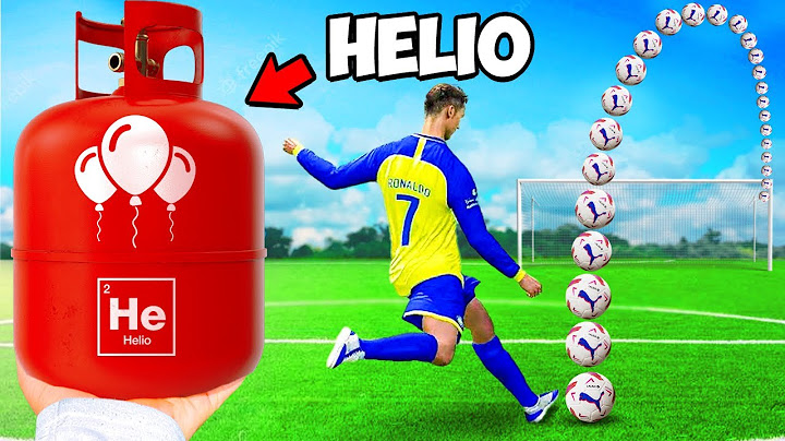 🎈 BALÓN RELLENO de HELIO vs FUTBOLISTA PRO! 😵