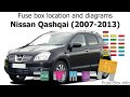 Nissan Qashqai 2014 Fuse Box Diagram