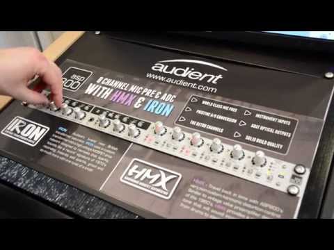 Audient Present The Audient ASP800 8 Channel Microphone Preamplifier and ADC