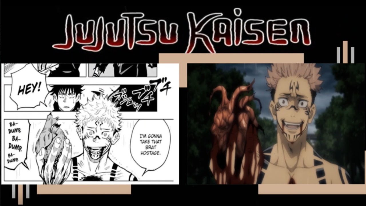 Differences Between 'Jujutsu Kaisen' Season and the Manga?