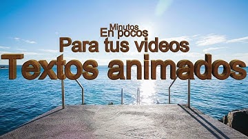 Como crear textos animados en 3D con Xara 3D Maker versión 7