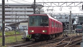 名鉄6826F 1463レ普通岐阜 始発犬山駅発車