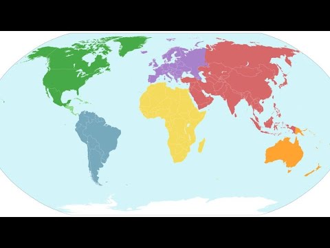 The countries of the world