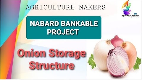 NABARD BANKABLE PROJECT ON ONION STORAGE STRUCTURE For IBPS AFO Mains| Agriculture Makers|