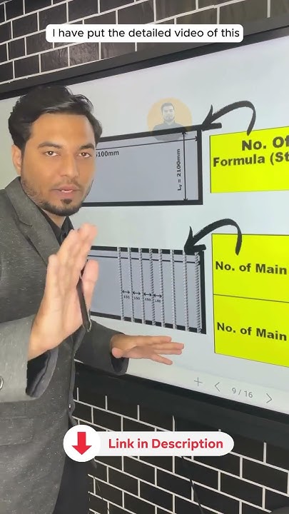 How To Calculate No Of Bars In Slab Part 1 viral viralshort how-to-calculate-no-of-bars-in-slab-part-1-viral-viralshort