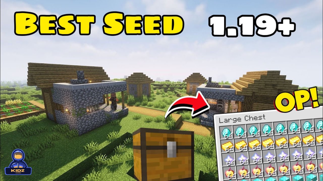 🔥 Best Seed For Minecraft Bedrock And Pocket Edition 1.19 - YouTube