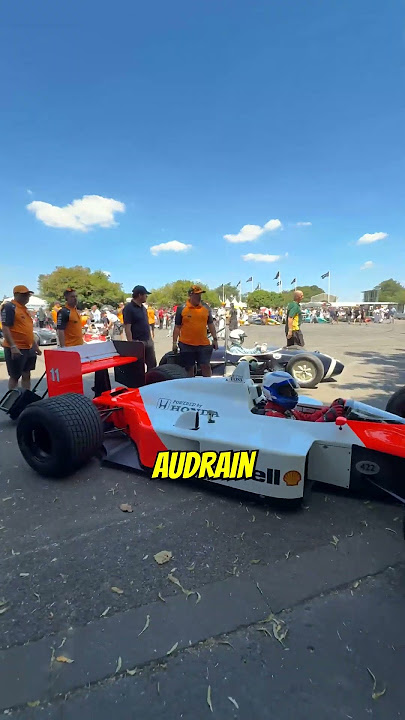 Prost Drives His MP4/4 Again at Goodwood!