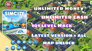 SimCity Buildit Mod Apk || Everything Unlimited || 101 Level Hack + Latest Version + All Map Unlock screenshot 4