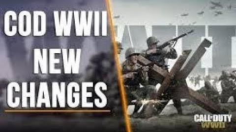 COD WW2 BIG CHANGES AFTER BETA!! COD WW2 NEW BIG CHANGES - AACHEN MAP CHANGED!!!