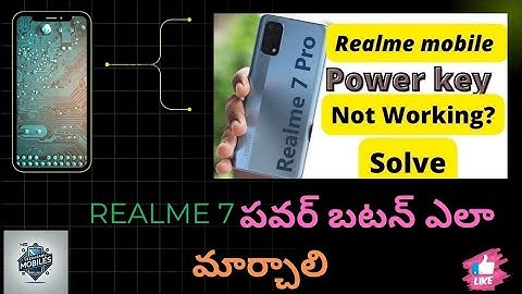 HOW TO CHANGE REALME 7 POWER BUTTON 🔘✅/ NOT WORKING POWER BUTTON SLOVE 💥👌