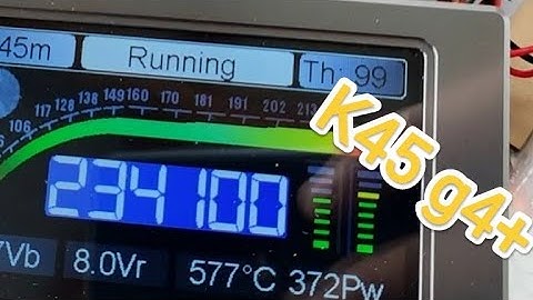 turbine K45g4+ spool time