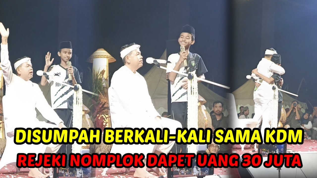 DISUMPAH BERKALI-KALI SAMA KDM ‼️ REJEKI NOMPLOK  DAPET UANG 30 Juta  || SAFARI RAMADHAN