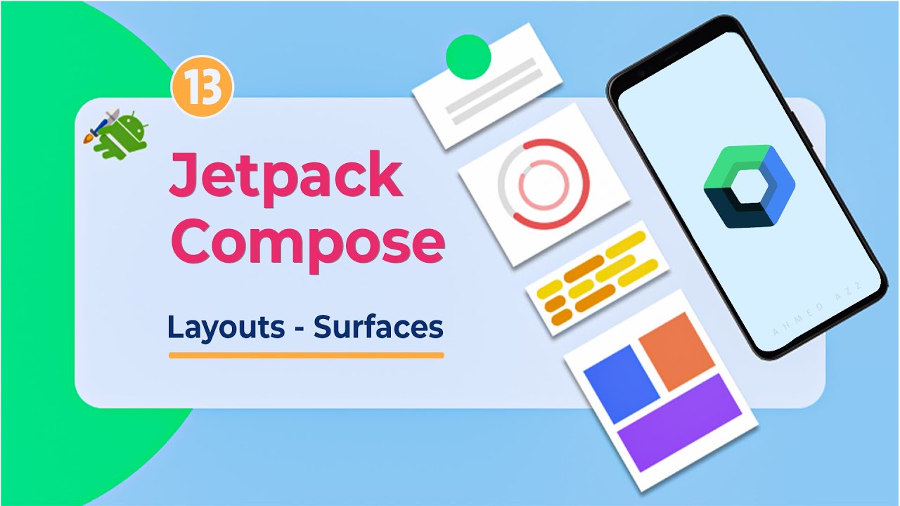 Android Jetpack Compose - Layouts - Surfaces( ) - YouTube