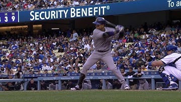 COL@LAD: CarGo belts solo homer to right-center