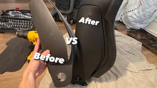 How To Replace Blown 370z Nismo Recaro Airbag Covers