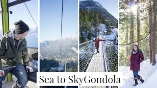 A Winter Wonderland at Sea to Sky Gondola