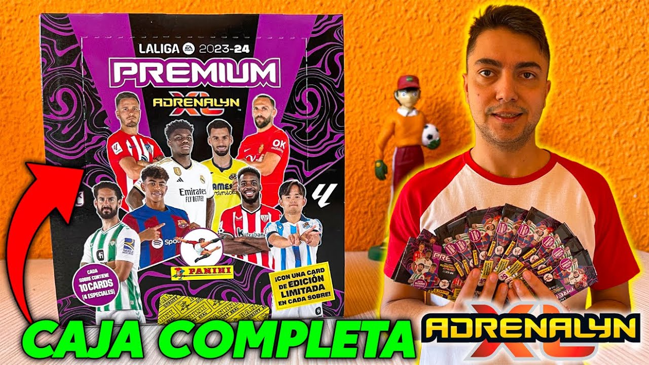 CAJA COMPLETA* SOBRES PREMIUM ADRENALYN XL 2023-24 LIGA EA SPORTS 